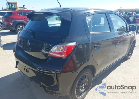 2024 Mitsubishi Mirage Es/Le from USA, damaged, VIN ML32AUHJ3RH016589